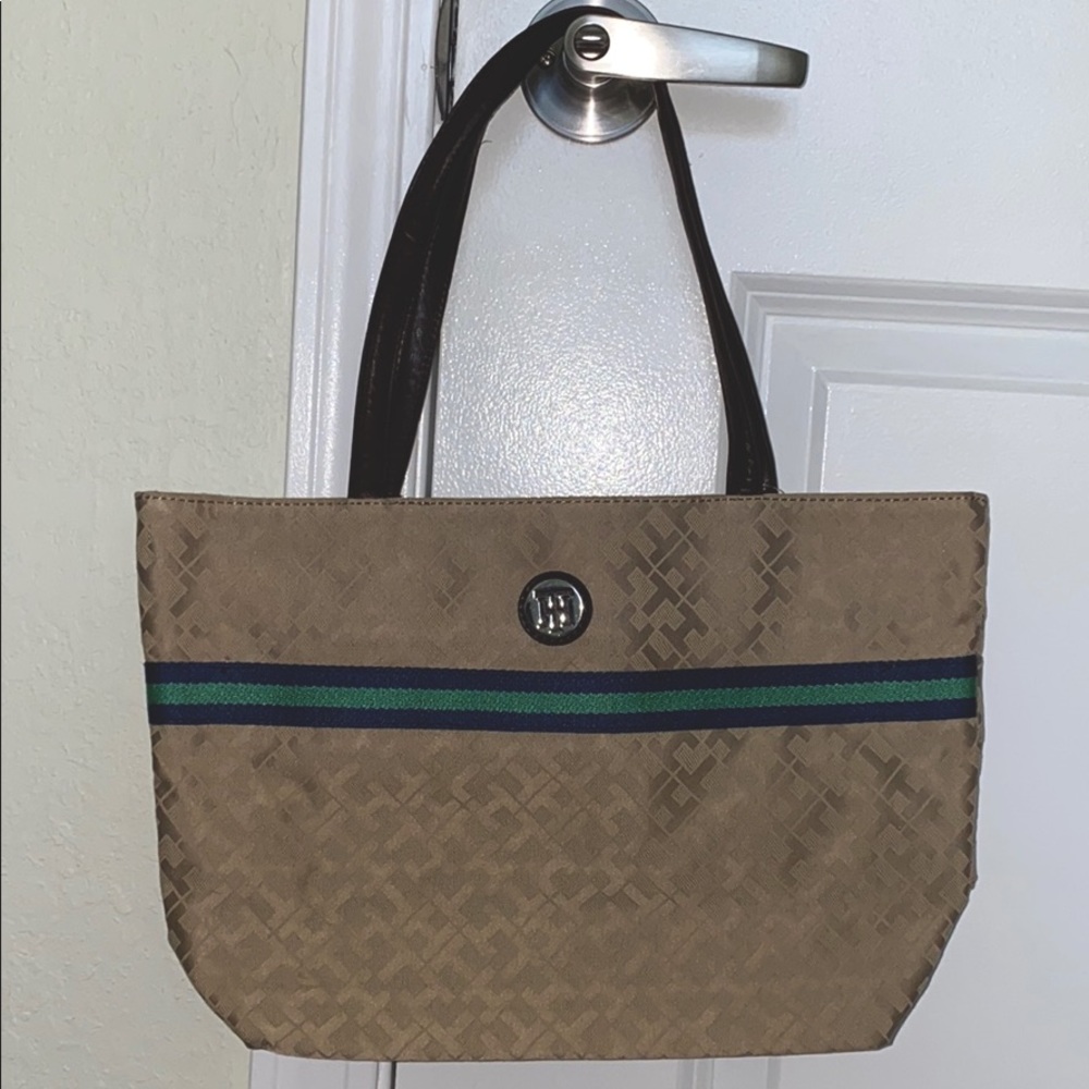 Tommy Hilfiger monogram purse/tote bag